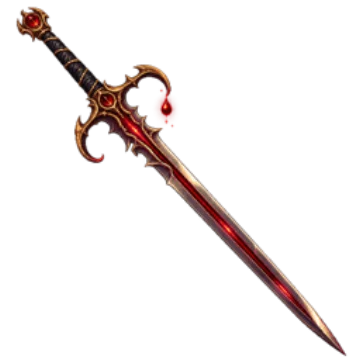 Bloodletter, a crimson-bladed dagger